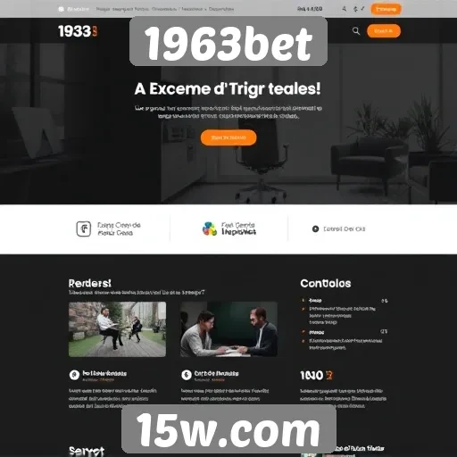 Análise do design e navegação do site 1963bet